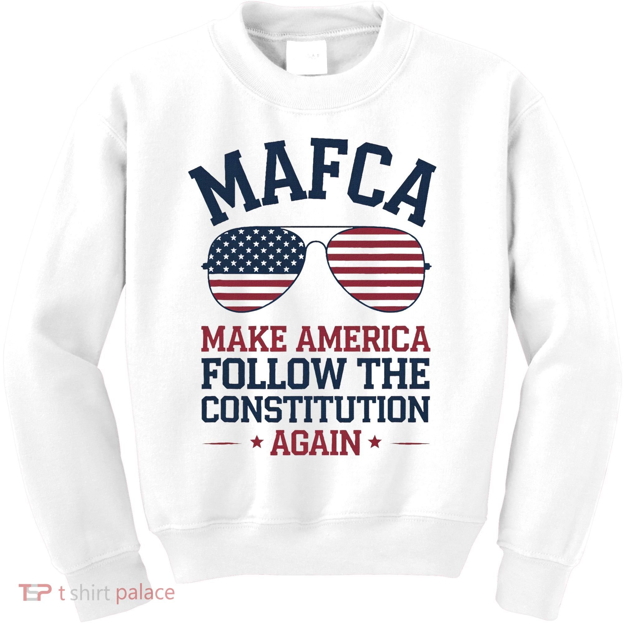Mafca Make America Follow The Constitution Again Kids Sweatshirt