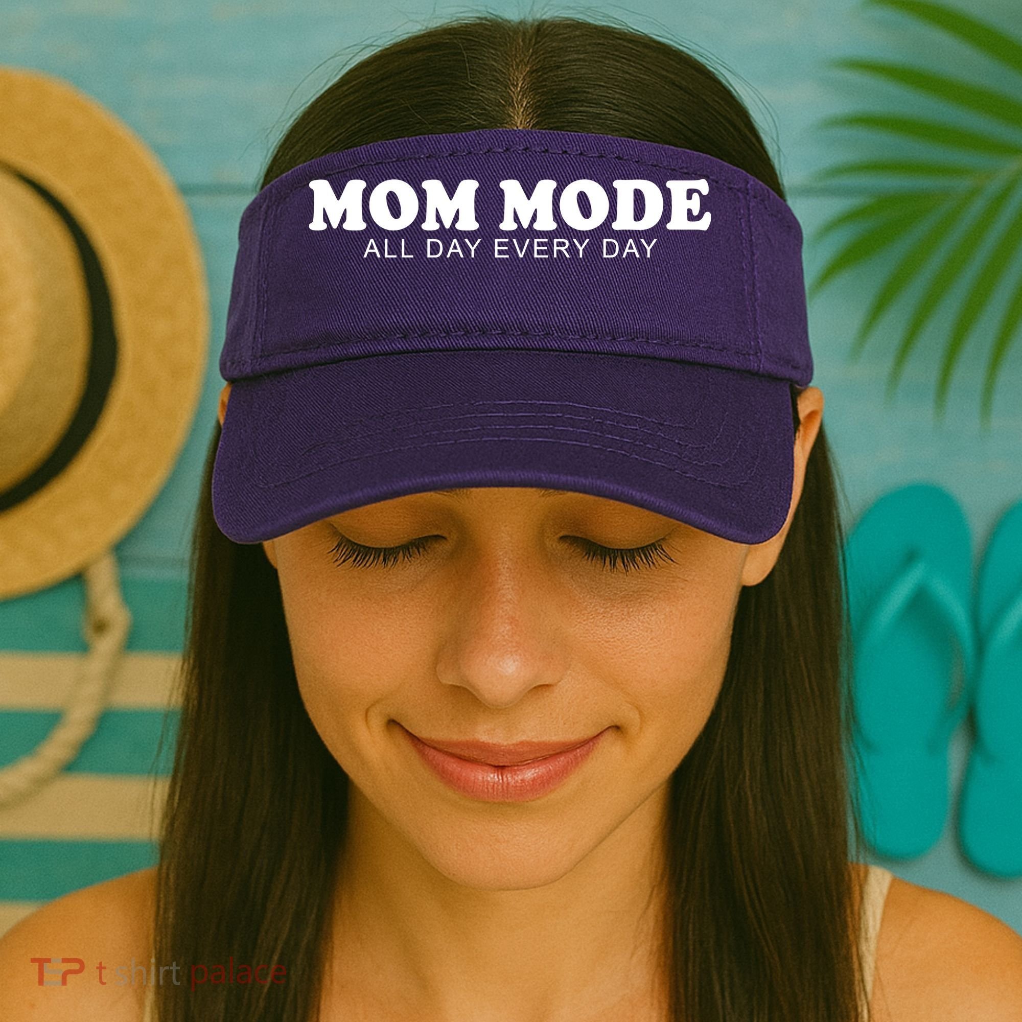 Mom Mode All Day Every Day Visor
