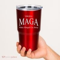 Maga Make Abigail Go Away Virginia Tumbler thumb 2