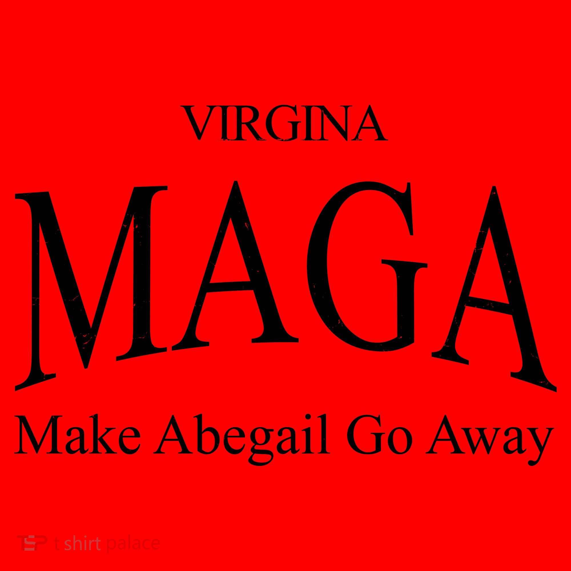 Maga Make Abigail Go Away Virginia Santa Hat
