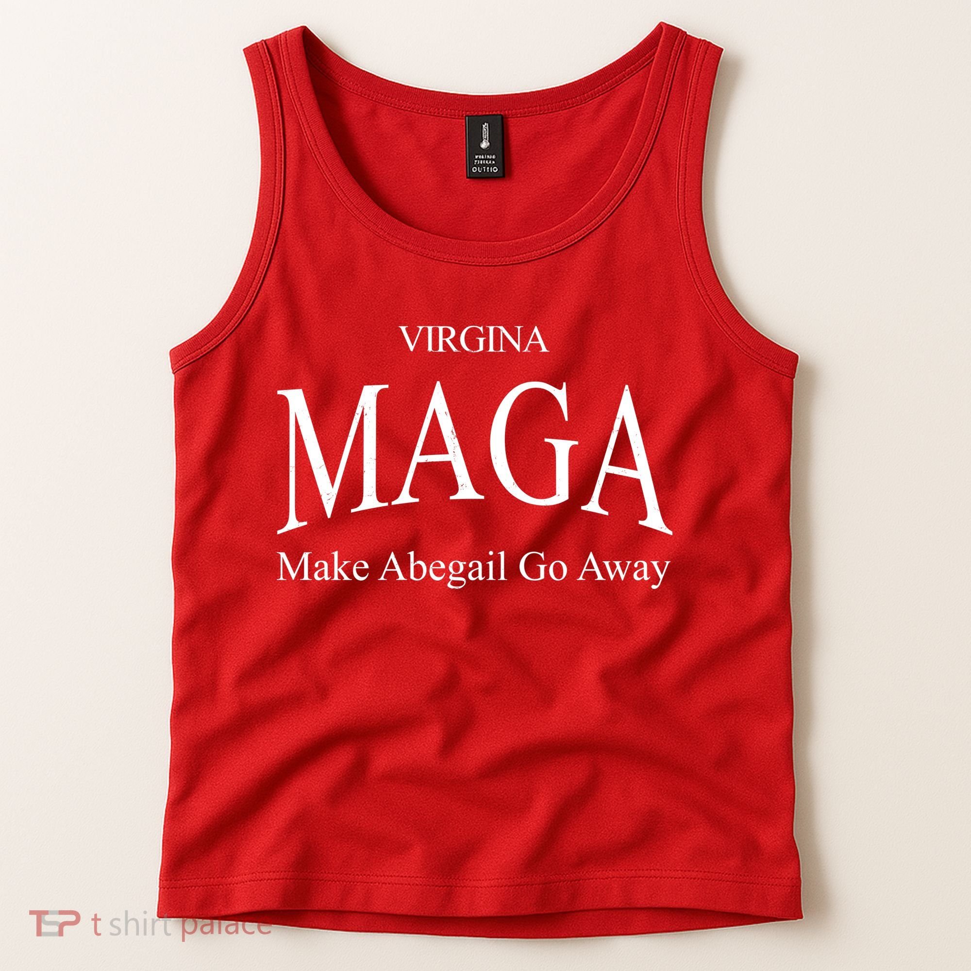 Maga Make Abigail Go Away Virginia Tank Top