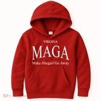 Maga Make Abigail Go Away Virginia Kids Hoodie thumb 0
