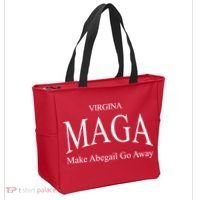 Maga Make Abigail Go Away Virginia Tote Bag thumb 2