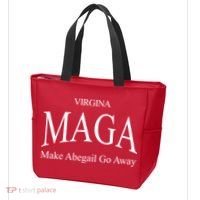 Maga Make Abigail Go Away Virginia Tote Bag thumb 3