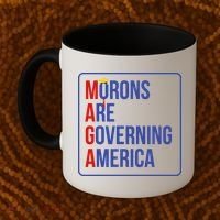 Maga Morons Are Governing America Coffee Mug thumb 2