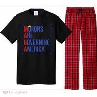 Maga Morons Are Governing America Pajama Set thumb 0