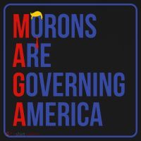 Maga Morons Are Governing America Baby Bodysuit thumb 2