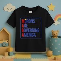 Maga Morons Are Governing America Toddler T-Shirt thumb 3