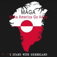 MAGA Make America Go Away Greenland Map Tote Bag thumb 4