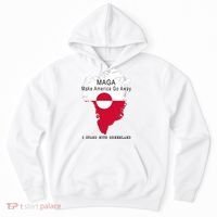 MAGA Make America Go Away Greenland Map Hoodie thumb 0