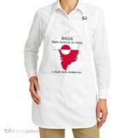 MAGA Make America Go Away Greenland Map Apron thumb 2