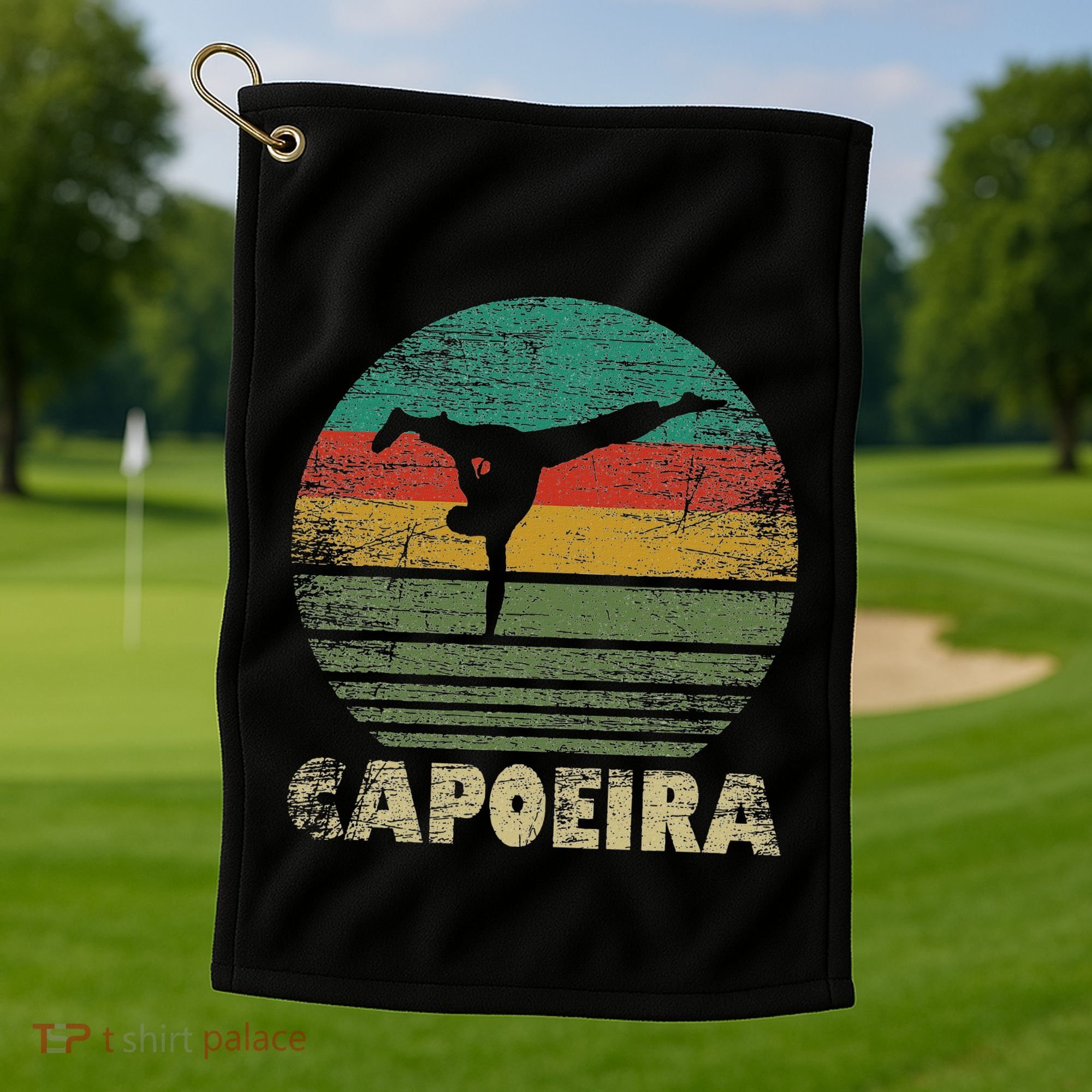 Mixed Martial Arts Kickboxing Capoeira Golf Towel
