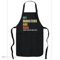 My Monsters Are Real Apron thumb 0