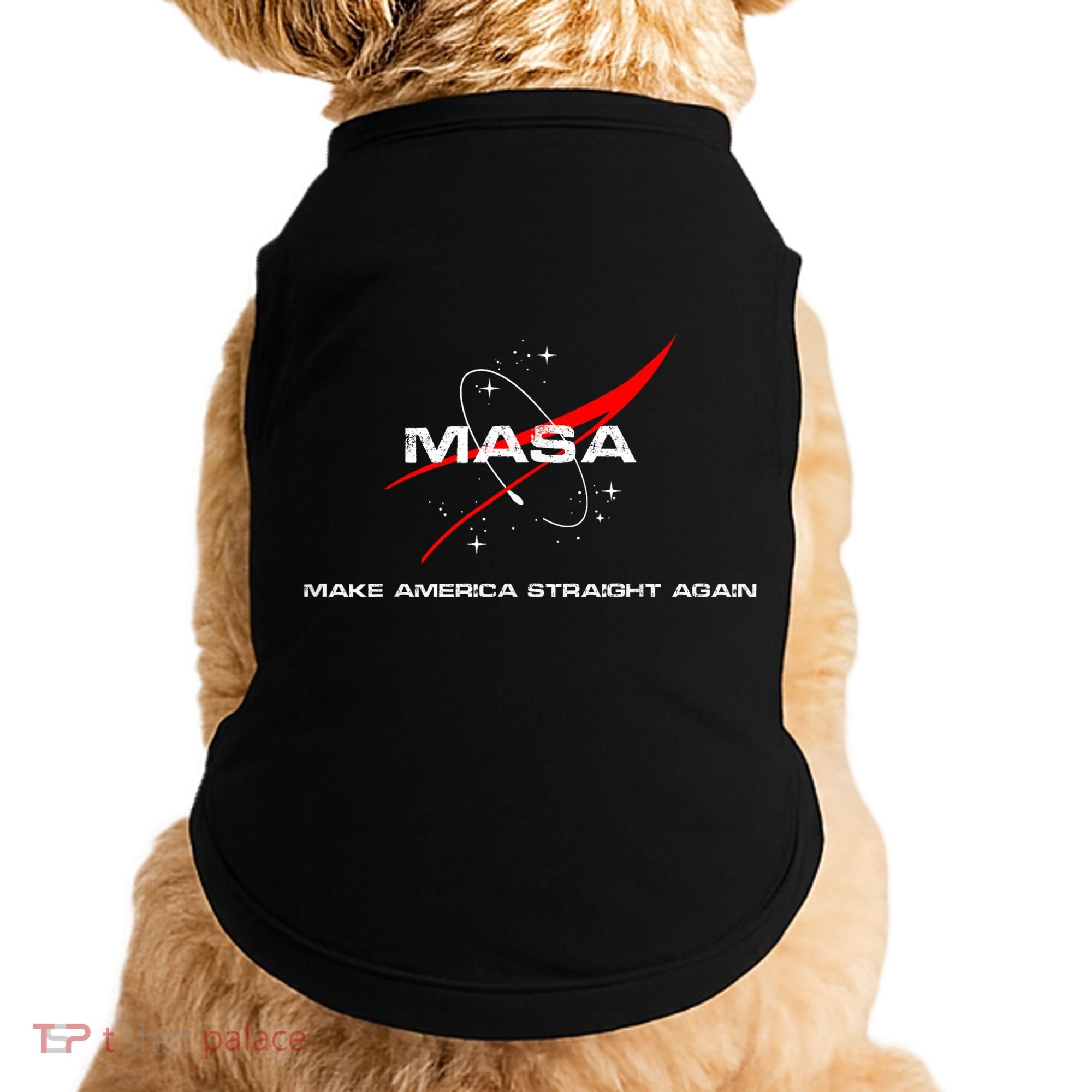 MASA Make America Straight Again Doggie Tank
