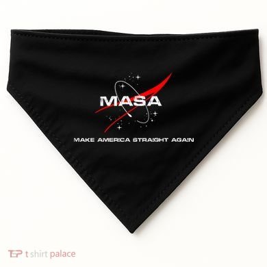 MASA Make America Straight Again USA-Made Doggie Bandana
