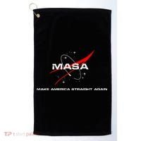 MASA Make America Straight Again Golf Towel thumb 0