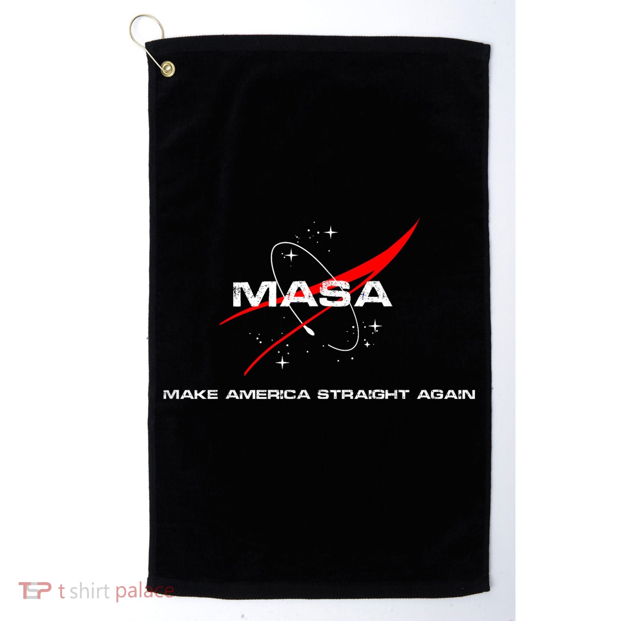MASA Make America Straight Again Golf Towel