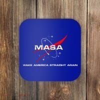 MASA Make America Straight Again Coaster thumb 0