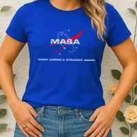 MASA Make America Straight Again Women's T-Shirt thumb 2