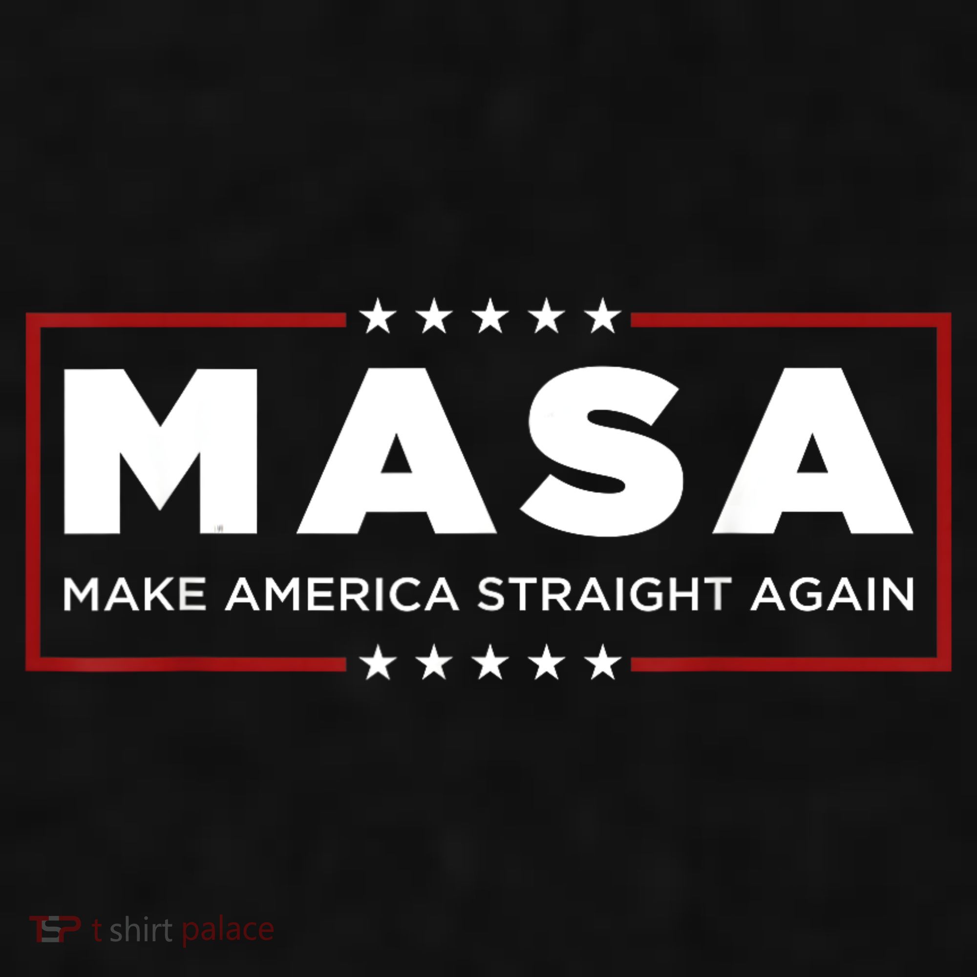 MASA Make America Straight Again Ladies PosiCharge Tri-Blend Wicking Tank