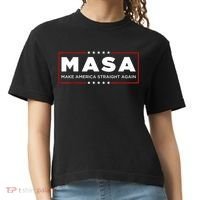 MASA Make America Straight Again Comfort Colors Boxy T-Shirt thumb 0