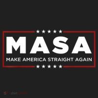 MASA Make America Straight Again Comfort Colors Boxy T-Shirt thumb 3
