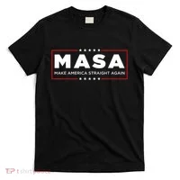 MASA Make America Straight Again T-Shirt thumb 0