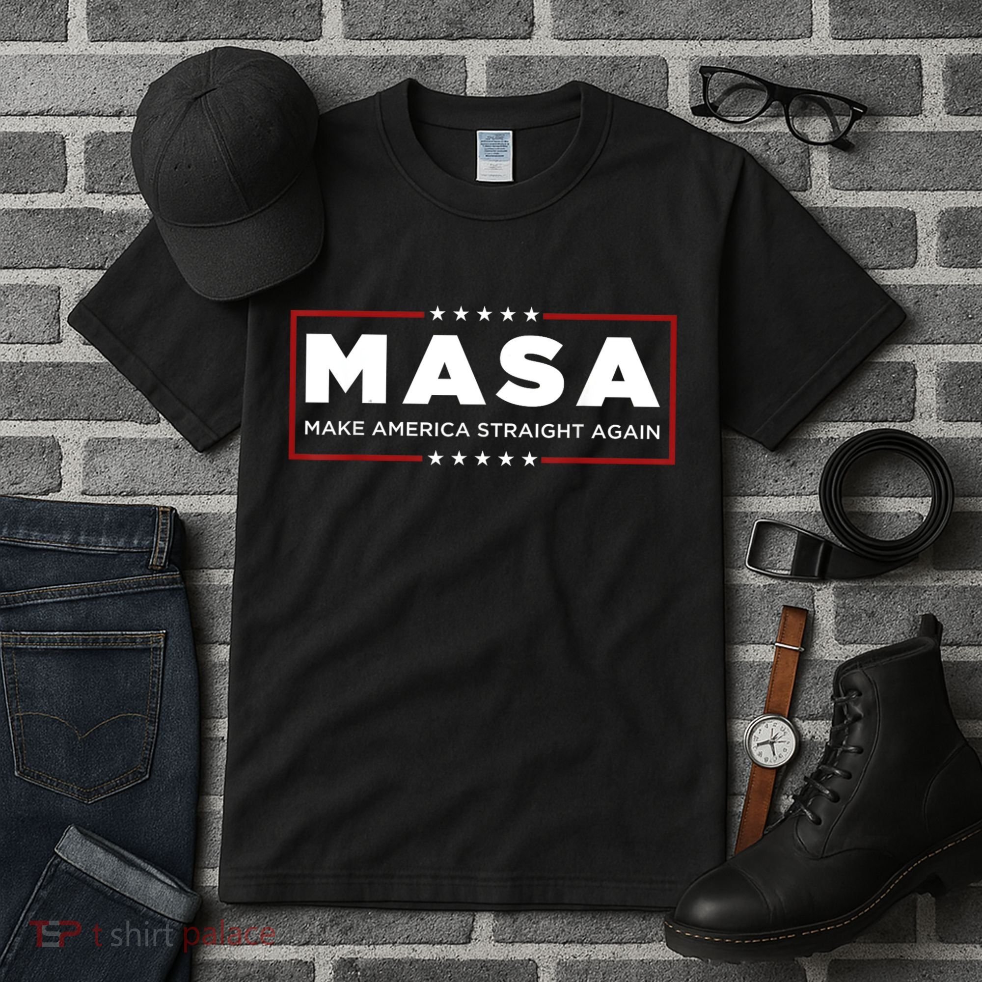 MASA Make America Straight Again Tall T-Shirt