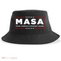 MASA Make America Straight Again Sustainable Bucket Hat thumb 0