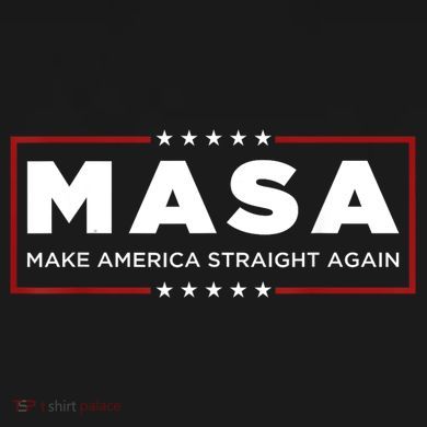 MASA Make America Straight Again Sustainable Bucket Hat