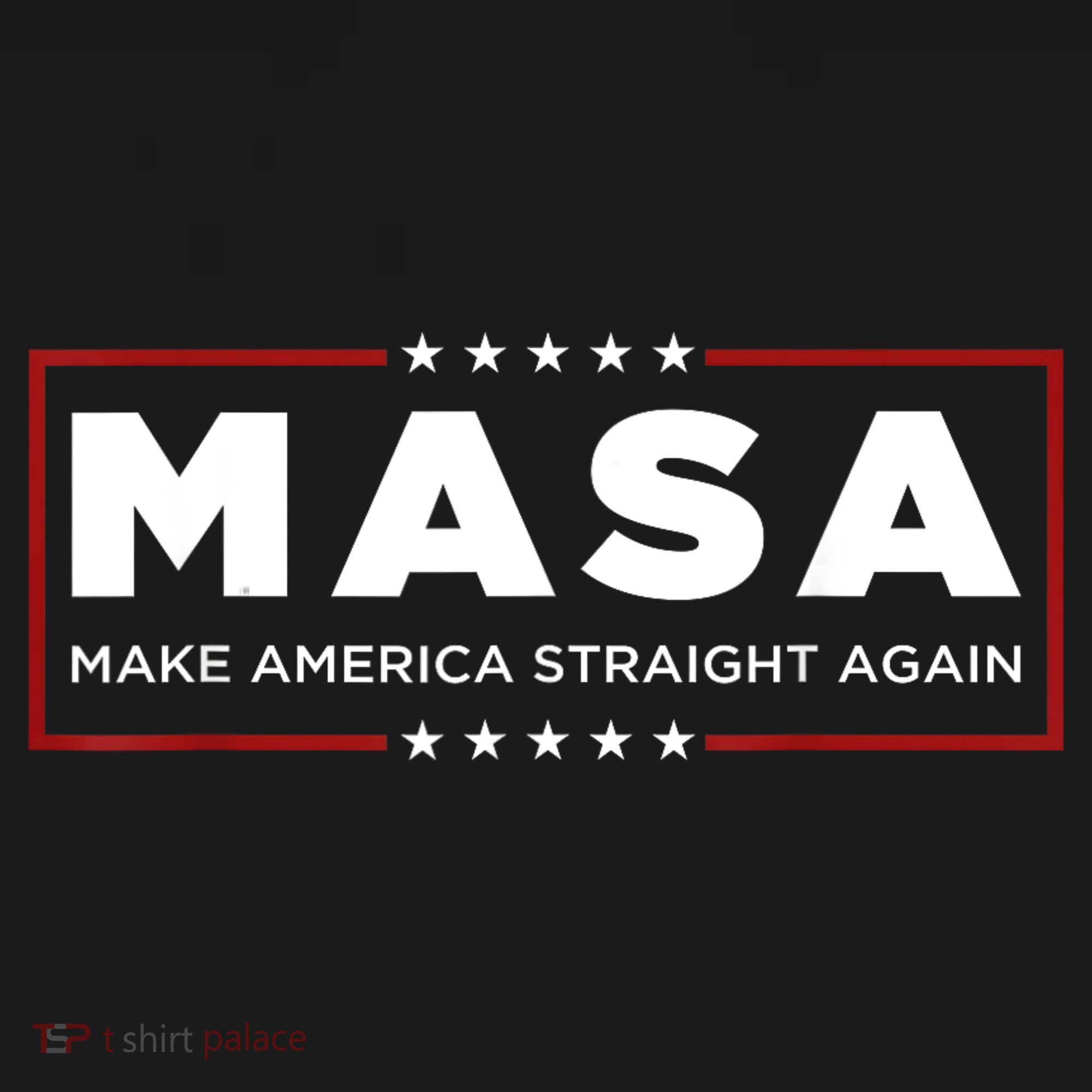 MASA Make America Straight Again Bucket Hat
