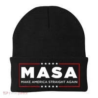 MASA Make America Straight Again Beanie thumb 0