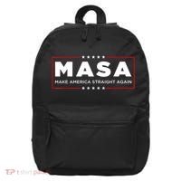 MASA Make America Straight Again 16 in Basic Backpack thumb 0