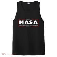 MASA Make America Straight Again PosiCharge Competitor Tank thumb 0