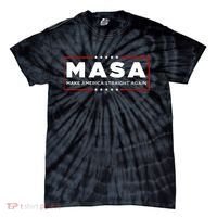 MASA Make America Straight Again Tie-Dye T-Shirt thumb 0