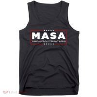 MASA Make America Straight Again Tank Top thumb 0
