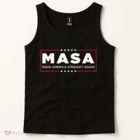 MASA Make America Straight Again Tank Top thumb 2