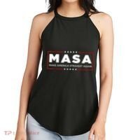 MASA Make America Straight Again Women's Perfect Tri Rocker Tank thumb 2
