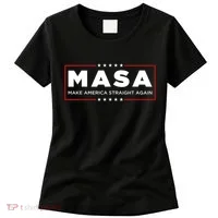 MASA Make America Straight Again Women's T-Shirt thumb 0