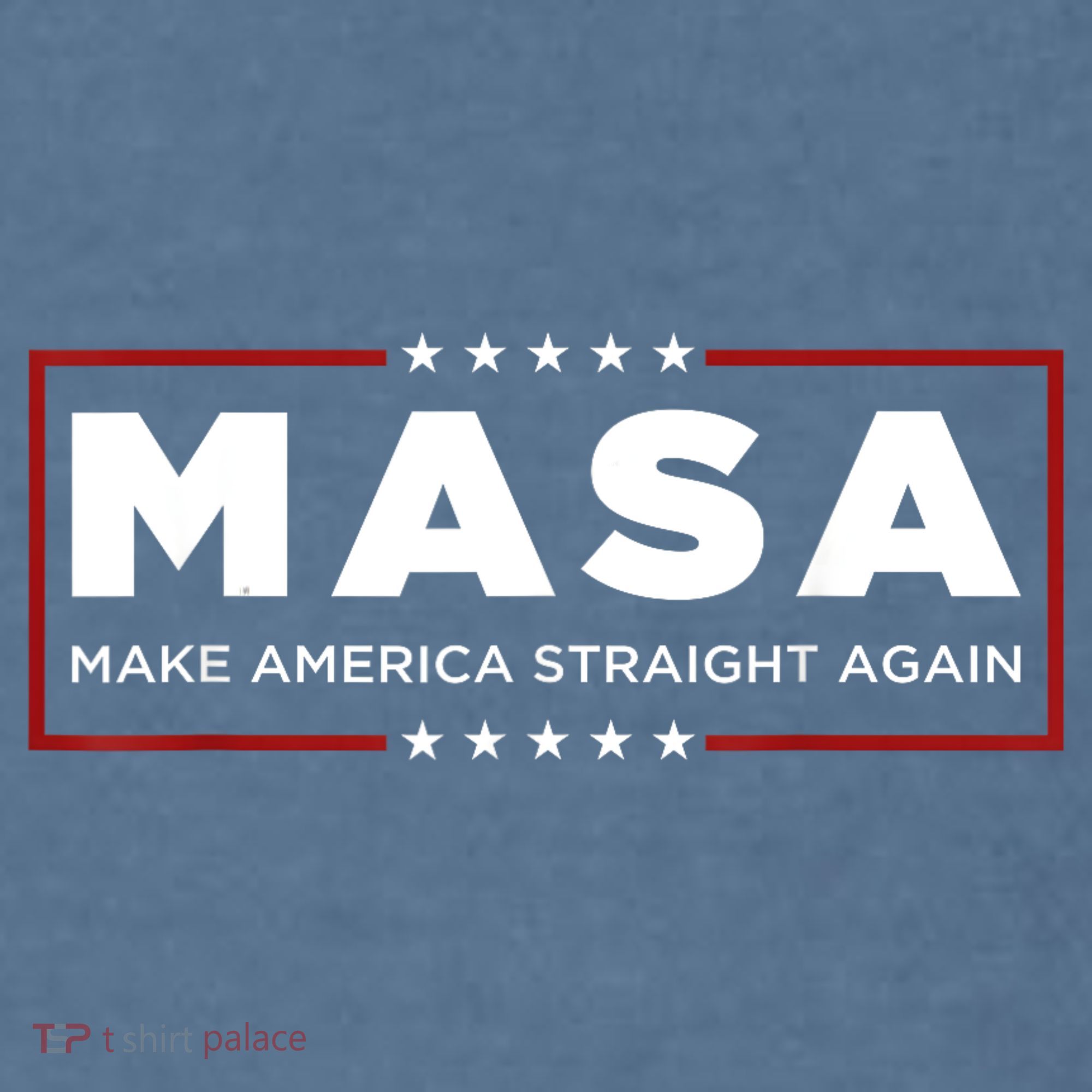 MASA Make America Straight Again Comfort Colors Garment-Dyed Hooded Sweatshirt