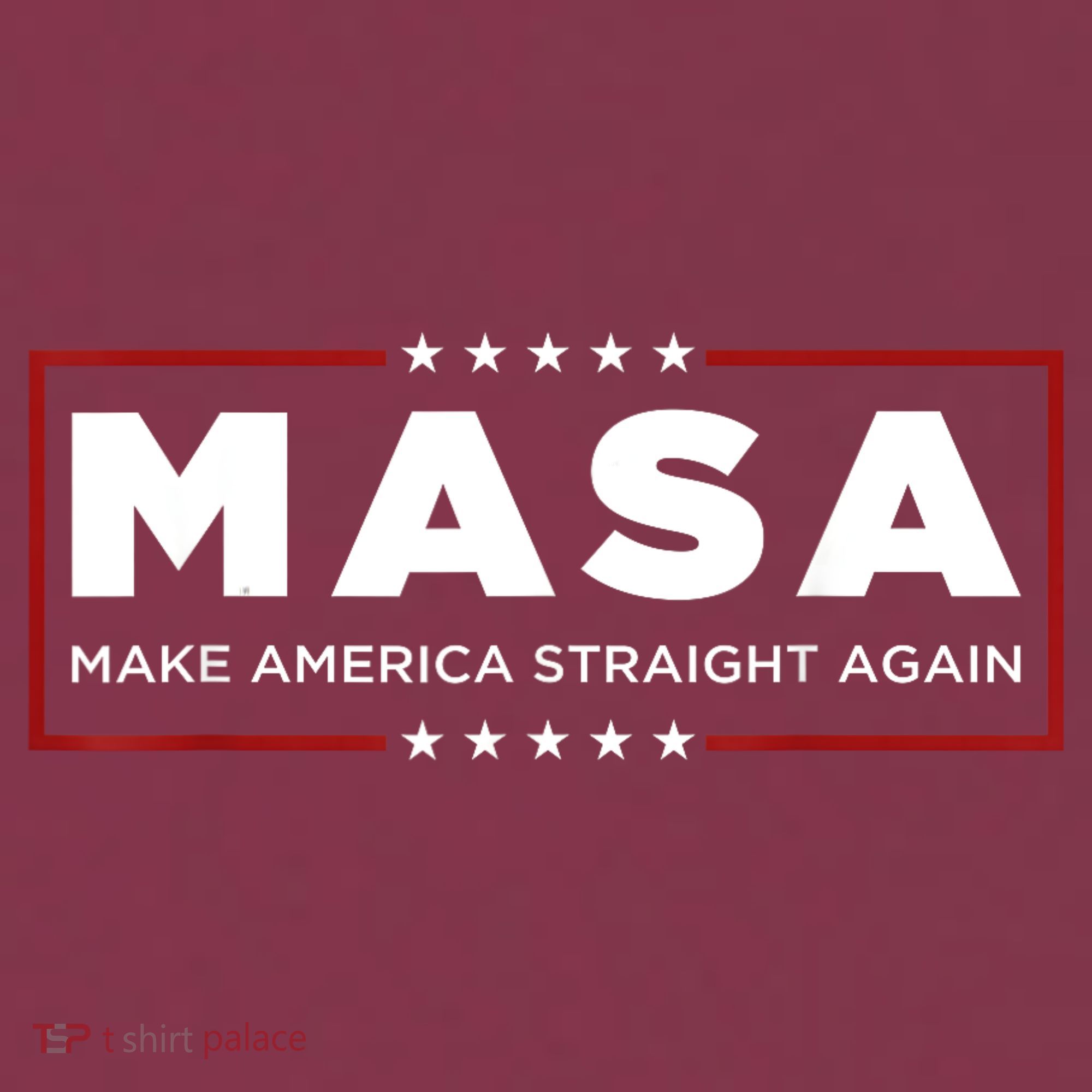 MASA Make America Straight Again 16oz Travel Tumbler