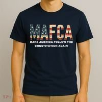 Mafca Make America Follow The Constitution Again Vintage T-Shirt thumb 3