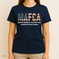 Mafca Make America Follow The Constitution Again Vintage T-Shirt thumb 4