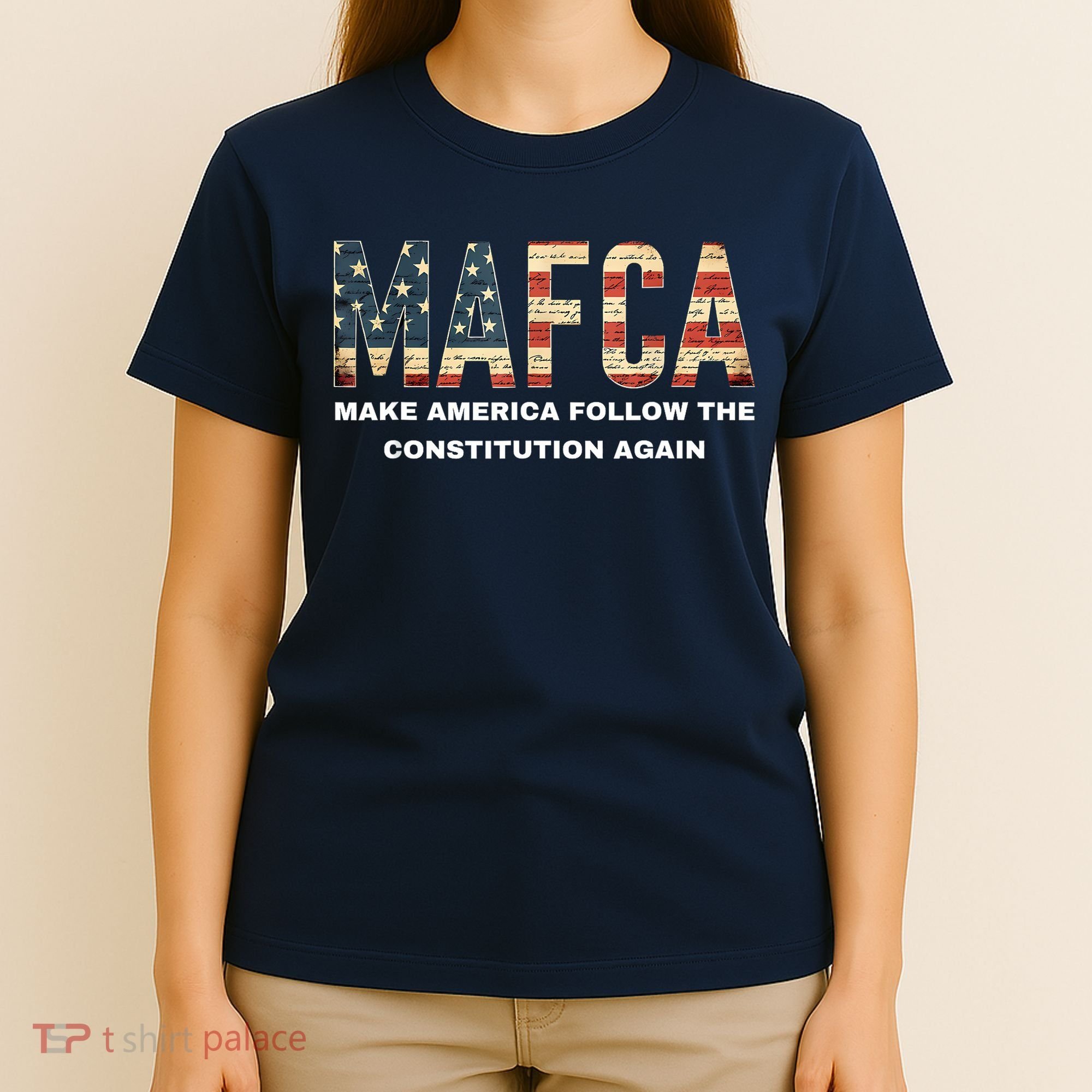 Mafca Make America Follow The Constitution Again Vintage T-Shirt