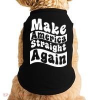 MASA Make America Straight Again Doggie Tank thumb 0