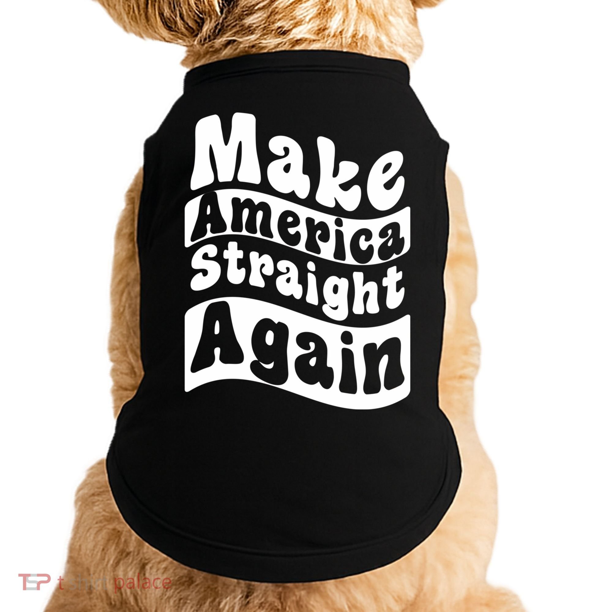 MASA Make America Straight Again Doggie Tank