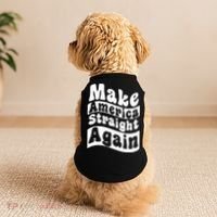MASA Make America Straight Again Doggie Tank thumb 2