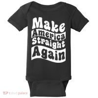 MASA Make America Straight Again Baby Bodysuit thumb 0