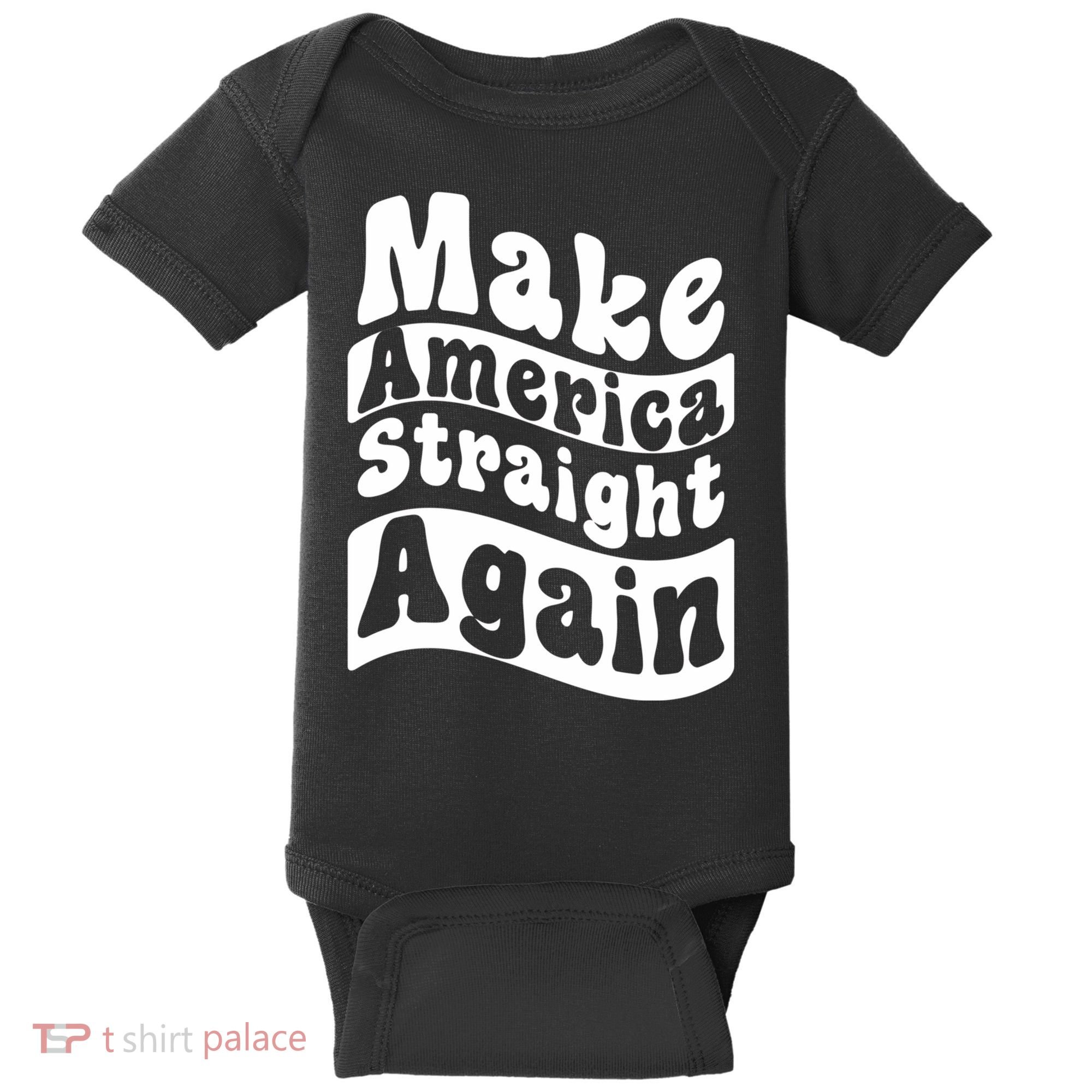 MASA Make America Straight Again Baby Bodysuit