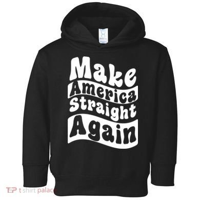 MASA Make America Straight Again Toddler Hoodie